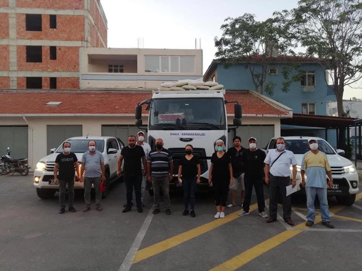Edirne\'den Kastamonu\'ya afetzedeler için 1 kamyon İpsala pirinci gönderildi
