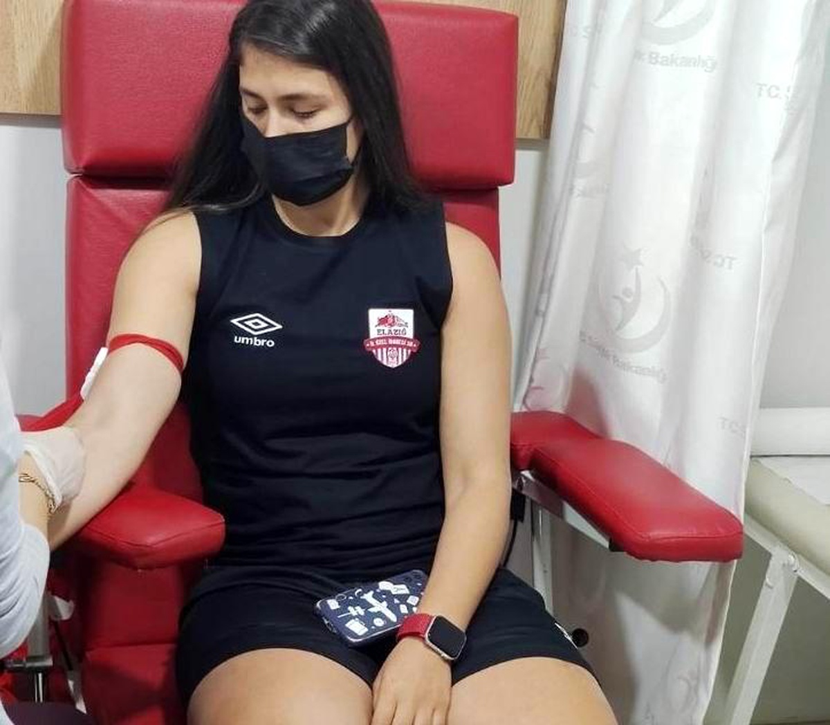 Elazığ İl Özel İdare Kadın Basketbol Takımı sağlık kontrolünden geçti