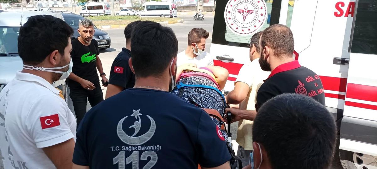 İncir ağacından düşen kadın yaralandı