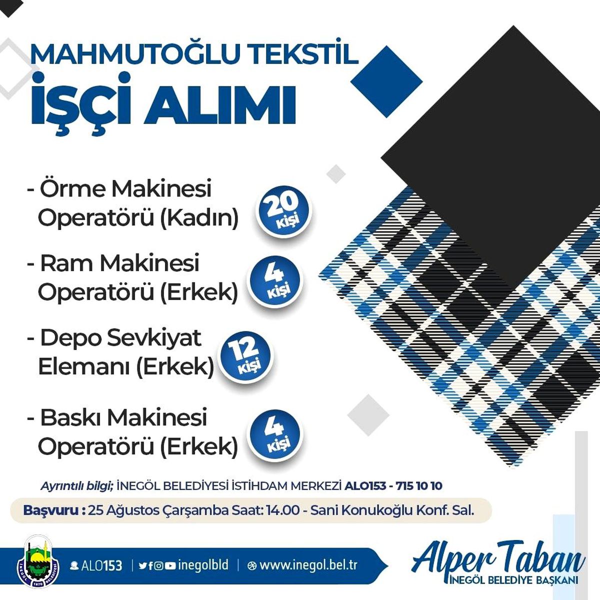 İnegöl\'de istihdama katkı
