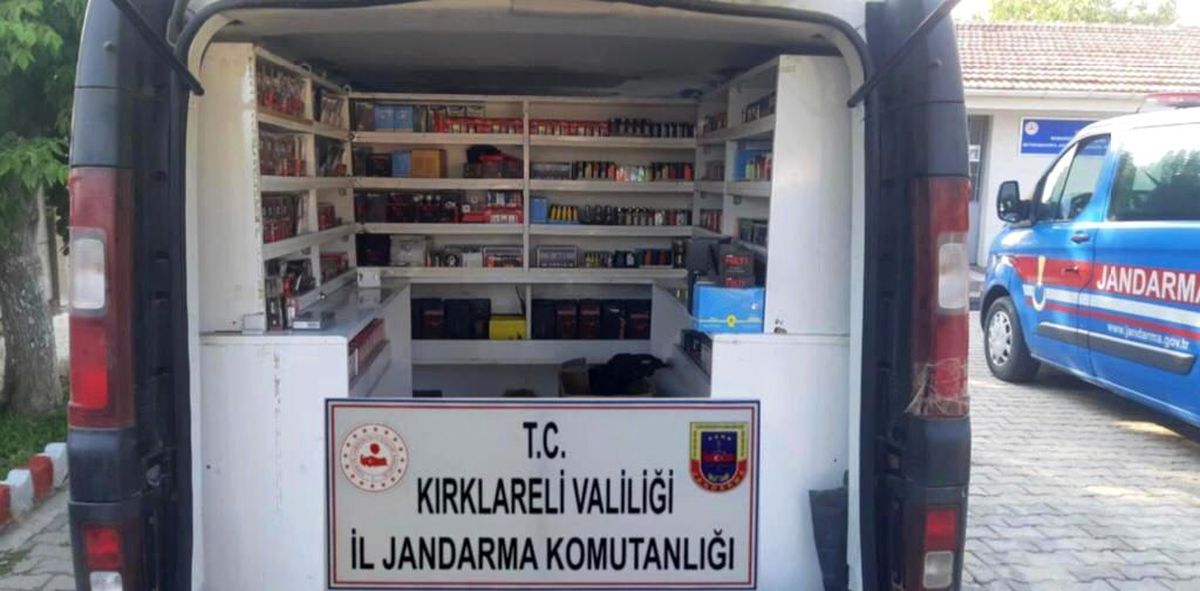 Kırklareli\'nde ilaç özelliği bulunan çok sayıda madde ele geçirildi