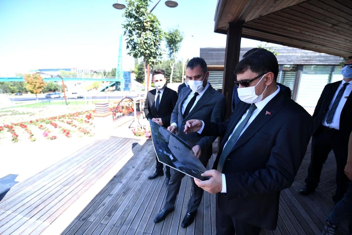 Pursaklar Belediye Başkanı Çetin, Ankara Valisi Şahin\'i misafir etti
