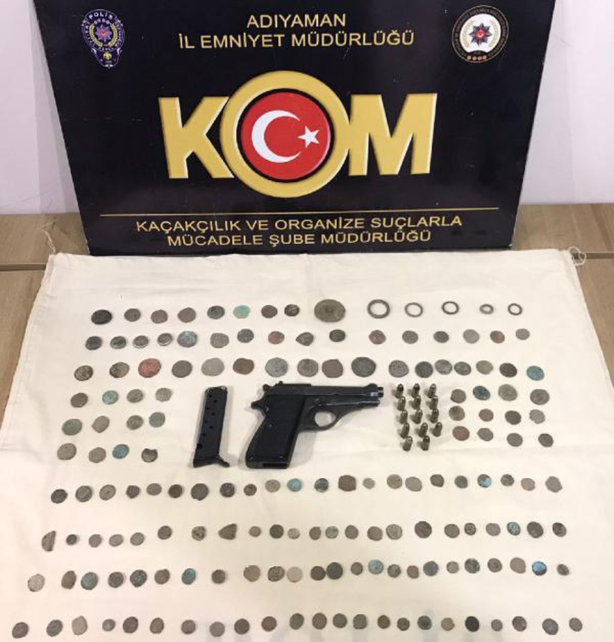 Roma dönemi sikkelerle yakalandılar