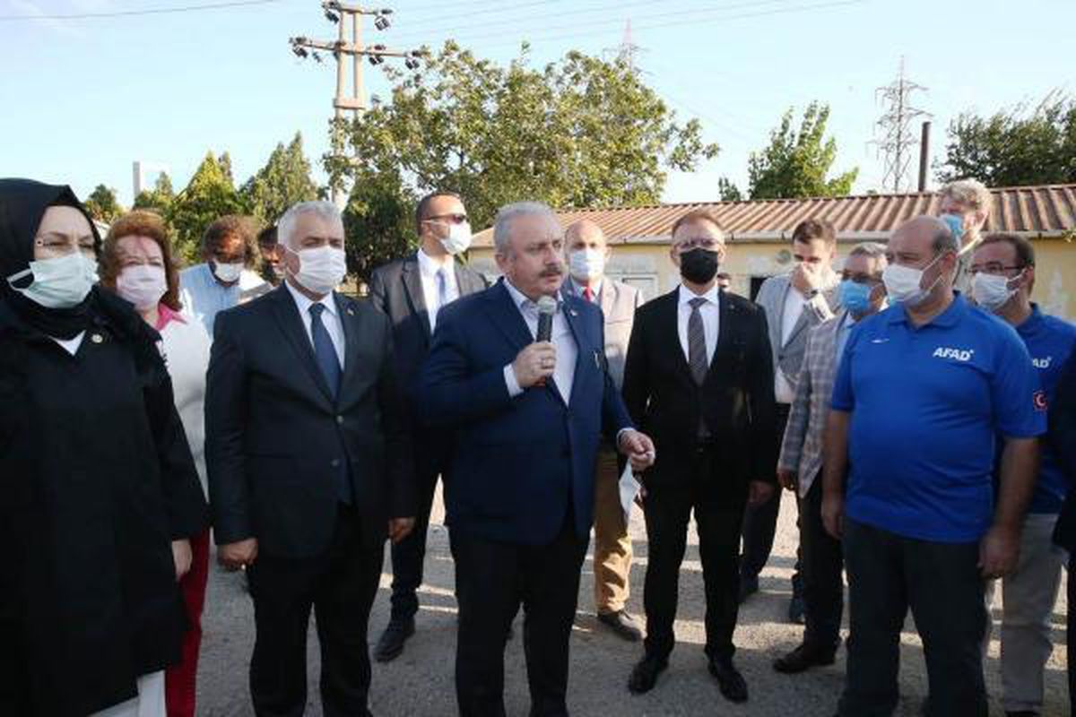 Şentop: Ülkemizde büyük bir afet yaşandı