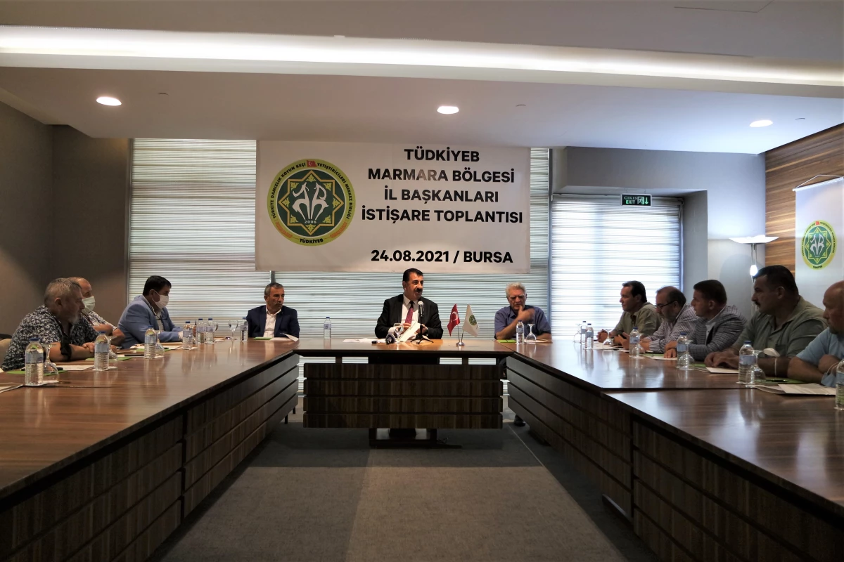 TÜDKİYEB Genel Başkanı Nihat Çelik, Bursa\'da birlik başkanlarıyla bir araya geldi Açıklaması