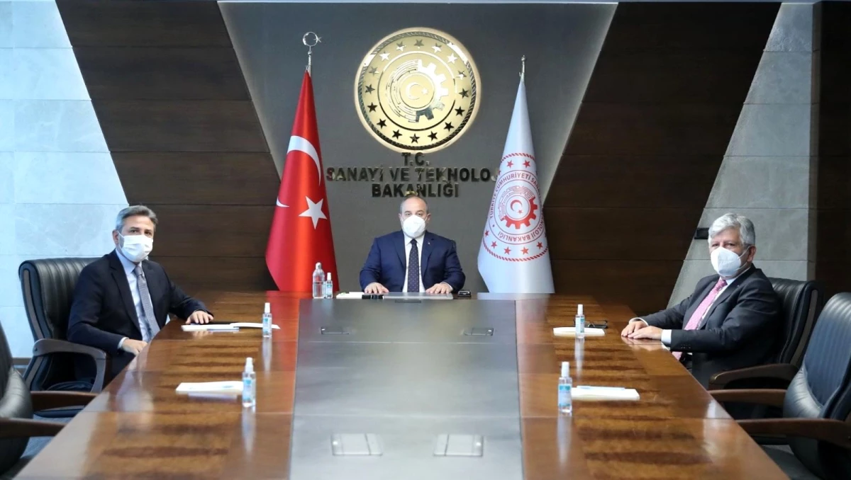 Son dakika haberleri: Ahmet Aydın, Sanayi ve Teknoloji Bakanı Varank\'la görüştü