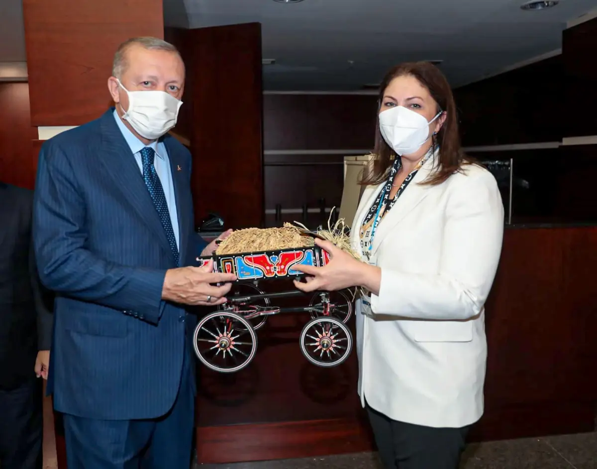 Son dakika haberi... AK Parti Edirne İl Başkanı İba, Cumhurbaşkanı Erdoğan\'la görüştü