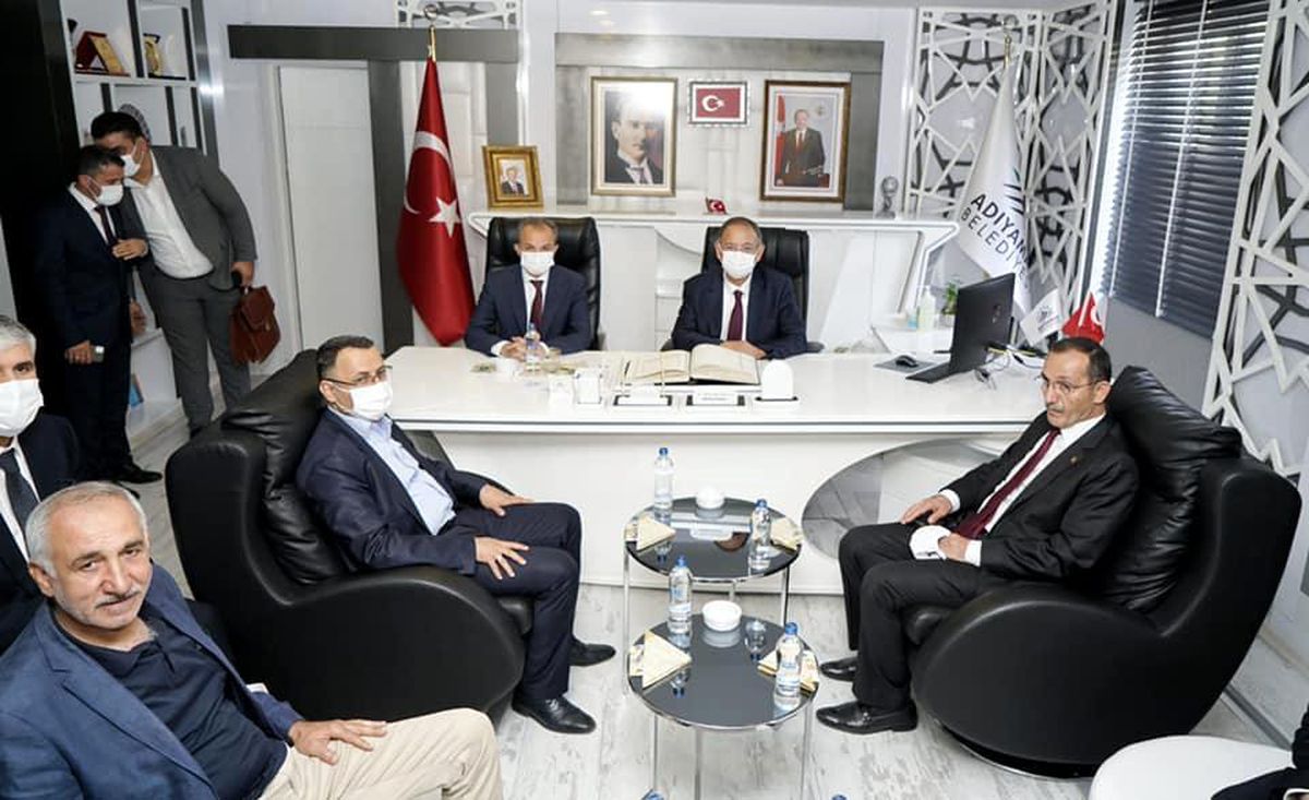 AK PARTİ GENEL BAŞKAN YARDIMCISI ÖZHASEKİ\'DEN, BELEDİYEMİZE ZİYARET