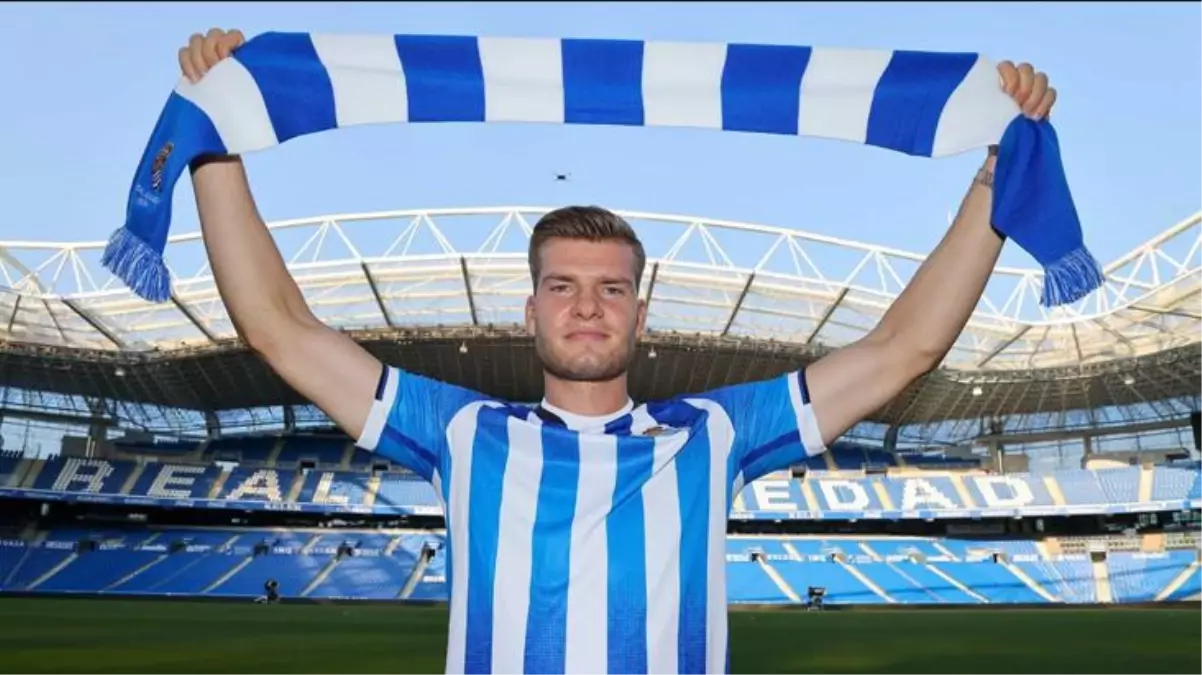 Alexander Sörloth resmen Real Sociedad\'da! 1 yıl boyunca La Liga\'da mücadele edecek