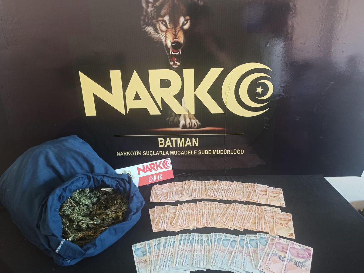Batman\'da düzenlenen uyuşturucu operasyonunda 8 şüpheli yakalandı