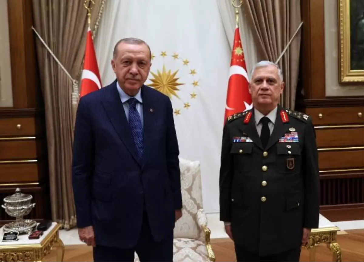 Cumhurbaşkanı Erdoğan, emekliye ayrılan Orgeneral Dündar\'ı kabul etti