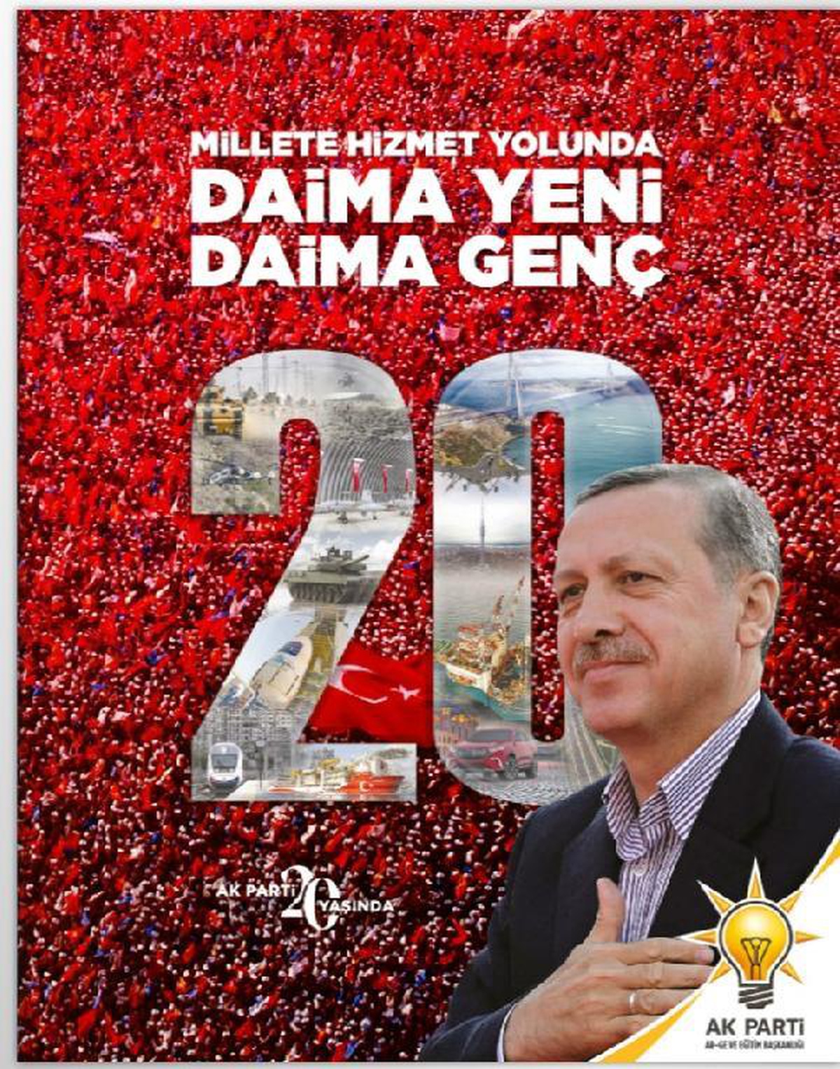 Erdoğan: Ülkemizi yeni yatırımlar ve projelerle buluşturmaya devam edeceğiz