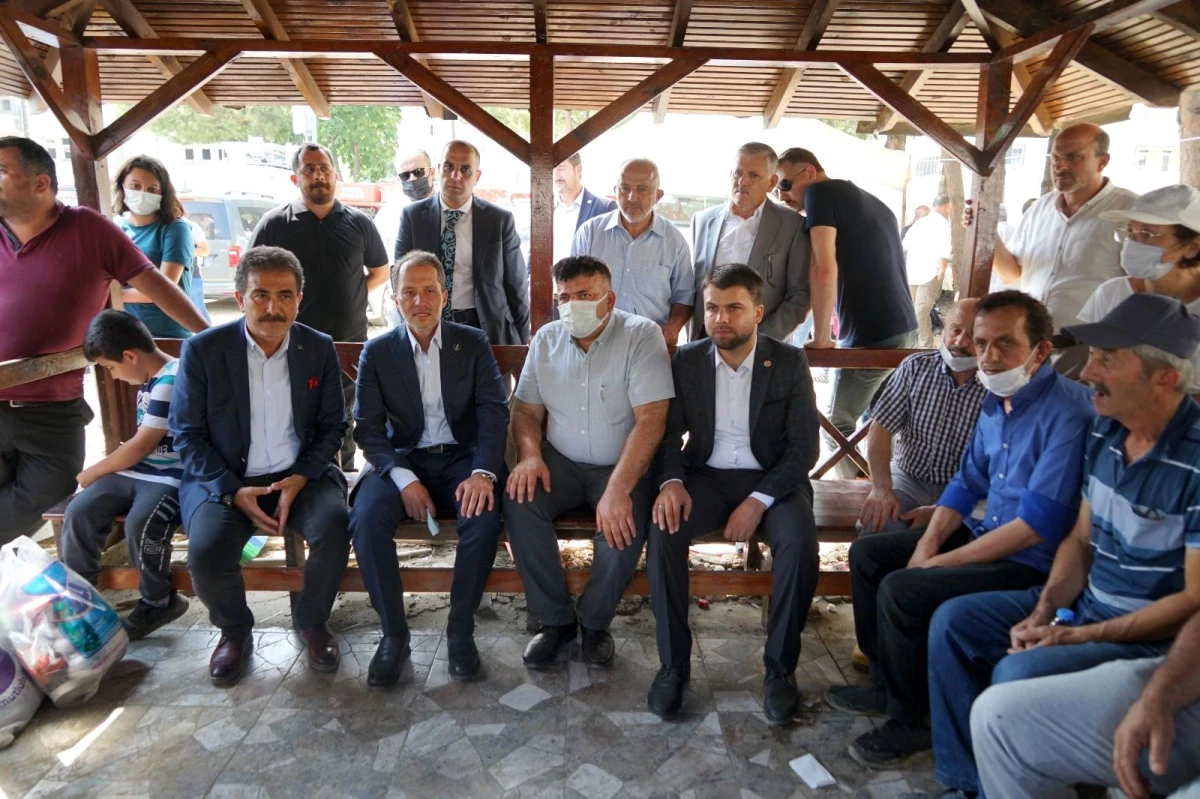 Fatih Erbakan: "Afet bölgesinde çok hummalı, ciddi derecede bir çalışma yürütülüyor"