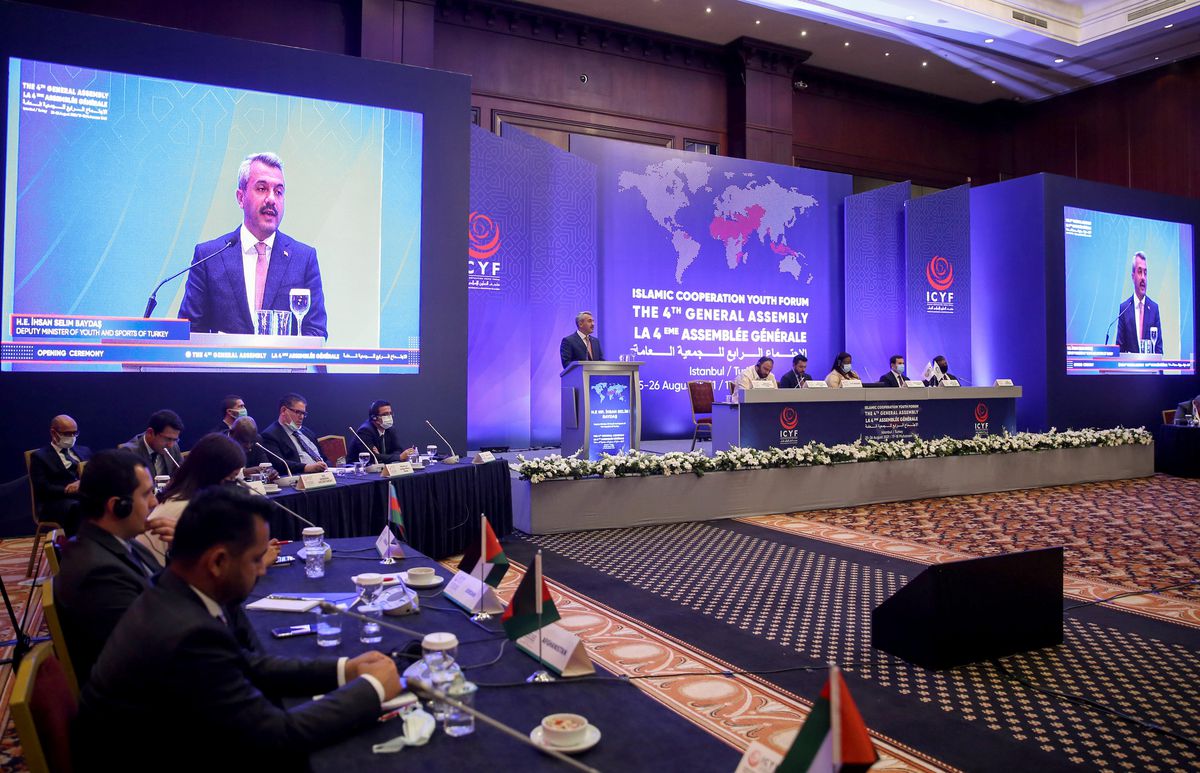İslam İşbirliği Gençlik Forumu 4. Genel Kurulunda üye ülkelere Müslüman gençlerin desteklenmesi çağrısı