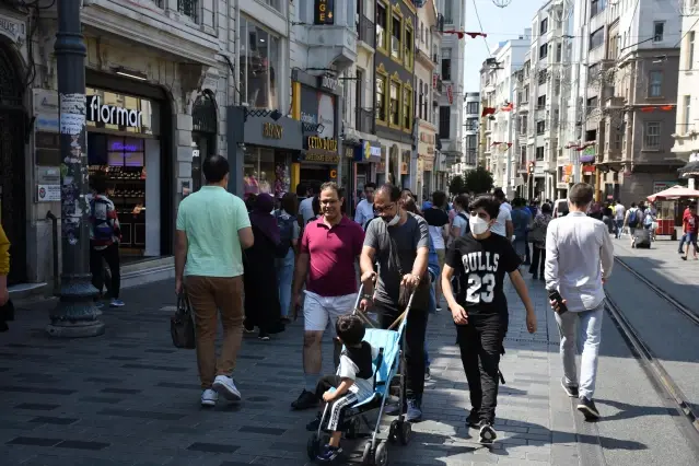 İstiklal Caddesi'nde maske kuralı ihlali