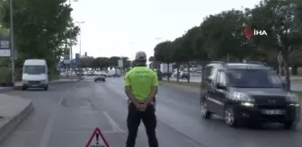 Maltepe'de motosikletli sürücülere denetim