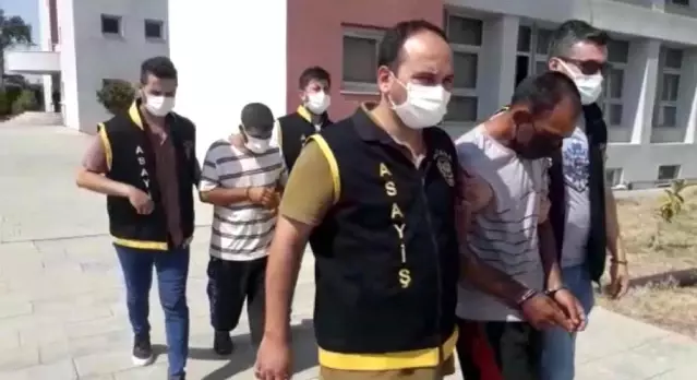 Mazgal çalarken suçüstü yakalanan iki zanlı tutuklandı