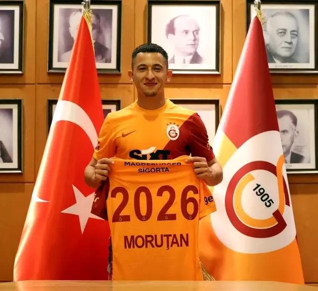 Morutan resmen Galatasaray'da