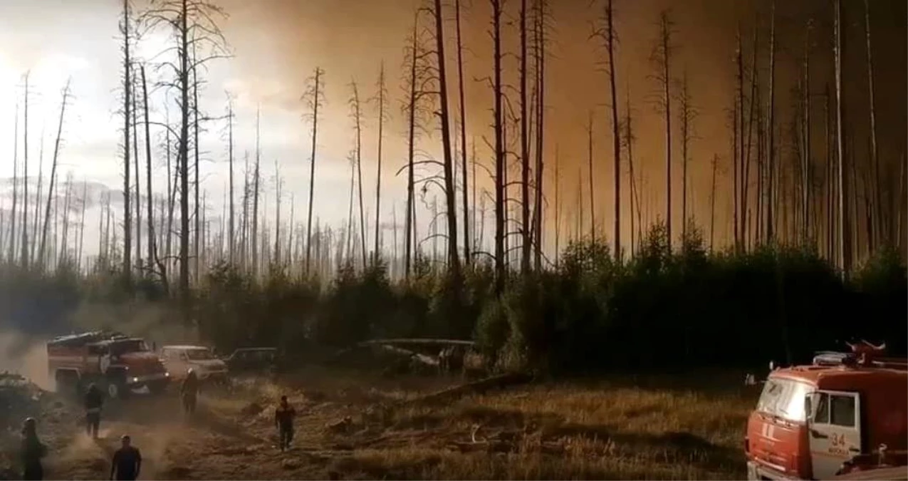 Son dakika haber | Rusya\'daki orman yangınları yerleşim alanlarına sıçradı
