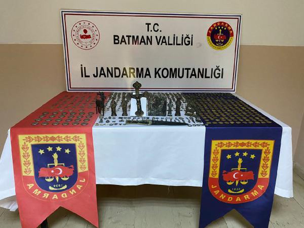 Tarihi eser operasyonuna 6 gözaltı