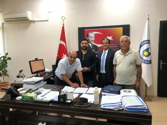 ADÜ Ziraat Fakültesi ile Alman firmasının Türkiye temsilcisi arasında iş birliği