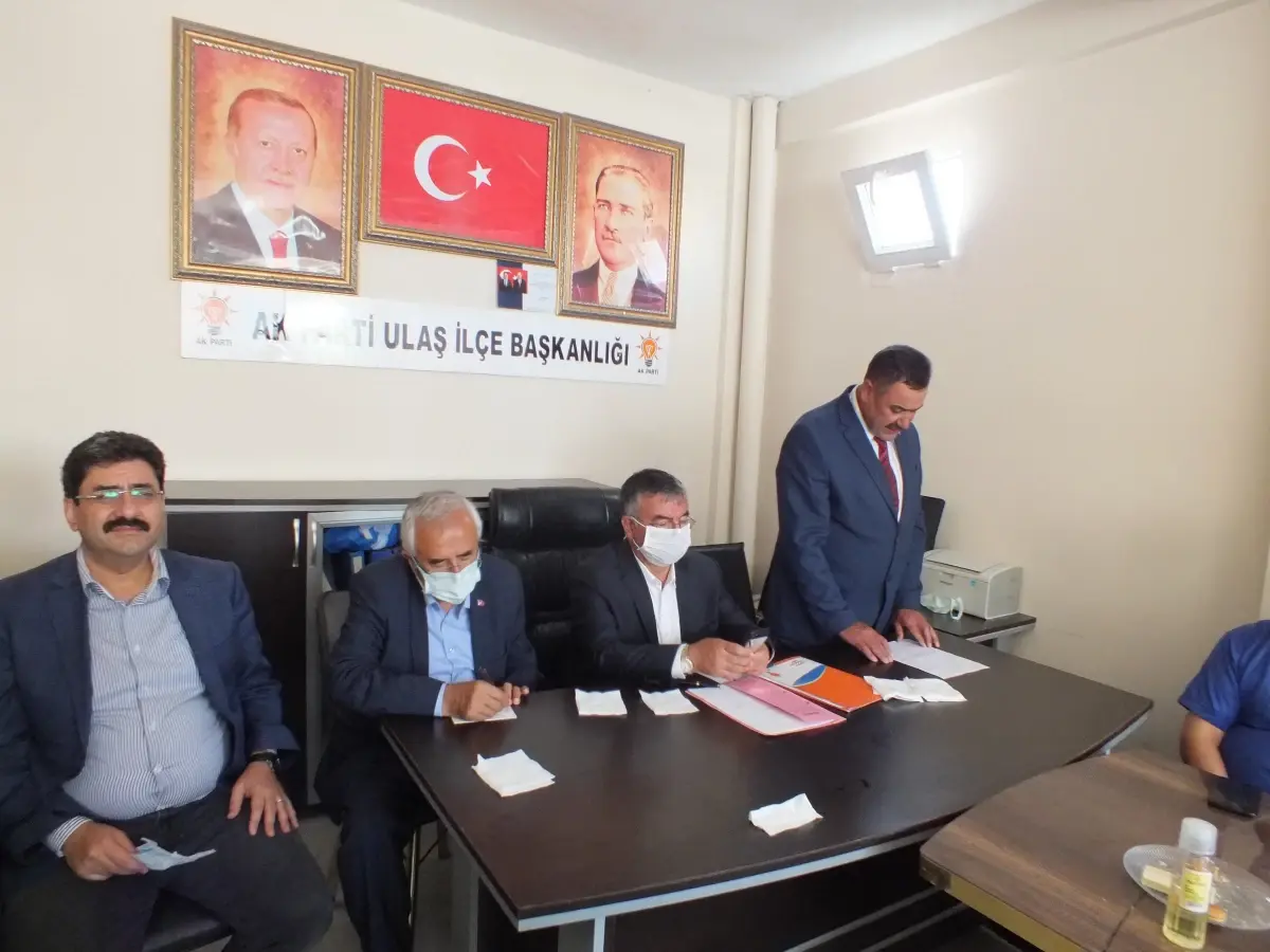 AK Parti Sivas milletvekilleri Yılmaz ve Soluk, Ulaş ilçesini ziyaret etti