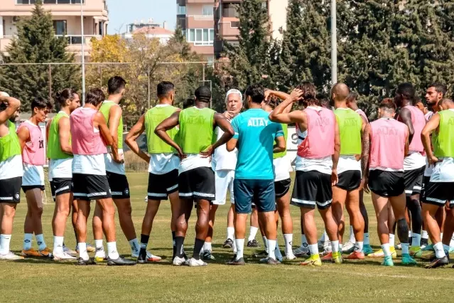 Altay, Fenerbahçe maçı hazırlıklarını sürdürüyor