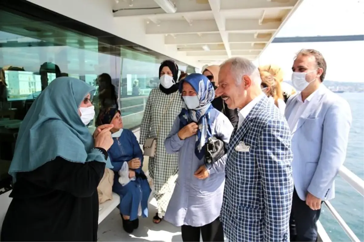 Bayrampaşalı kadınlar boğaz turunda