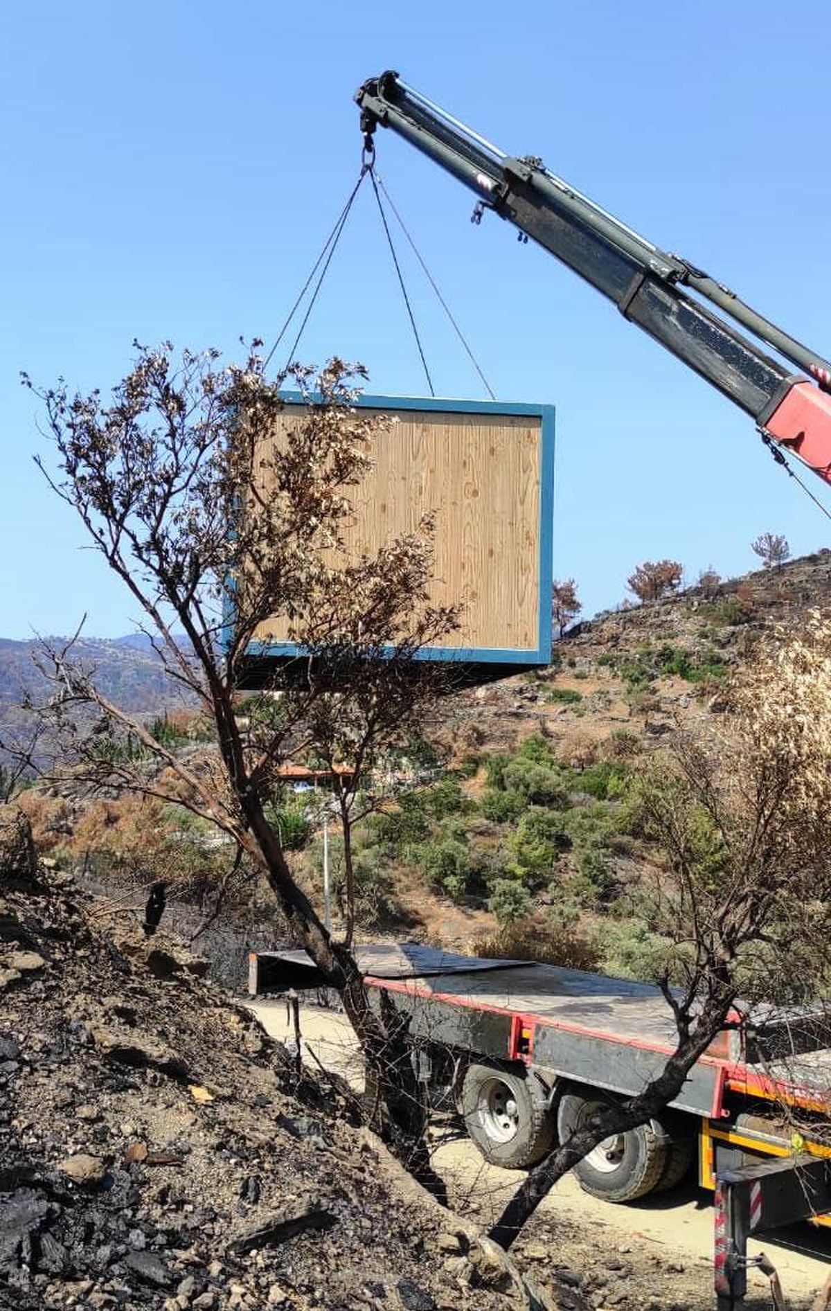 Bodrum\'da, zarar gören vatandaşların ihtiyaçları karşılanmaya devam ediliyor