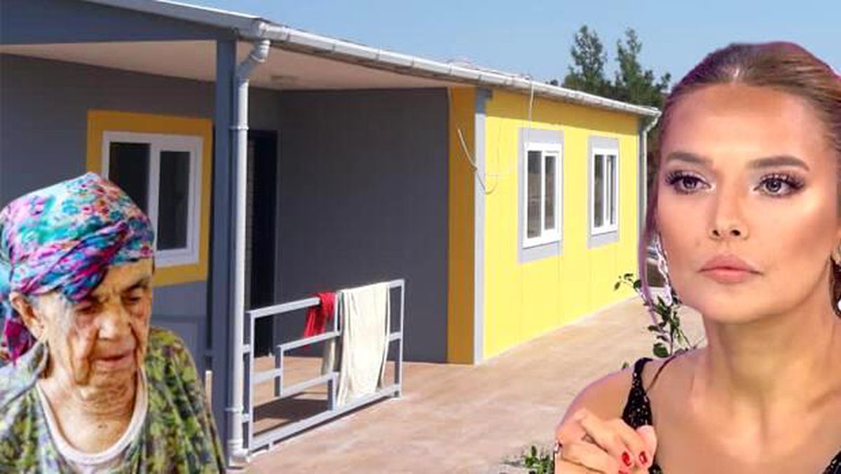 Demet Akalın yangınlarda evini kaybeden Fatma Öksüzoğlu\'na verdiği sözü tuttu!