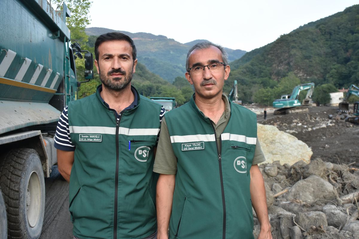 DSİ Genel Müdürü Yıldız, Bozkurt\'taki Ezine Çayı\'nda yürütülen çalışmaları anlattı Açıklaması