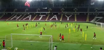 Hatayspor, tam kadro Alanyaspor maçına hazırlanıyor