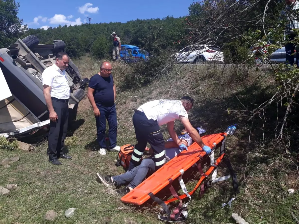 Kaymakam makam aracından indi yardıma koştu