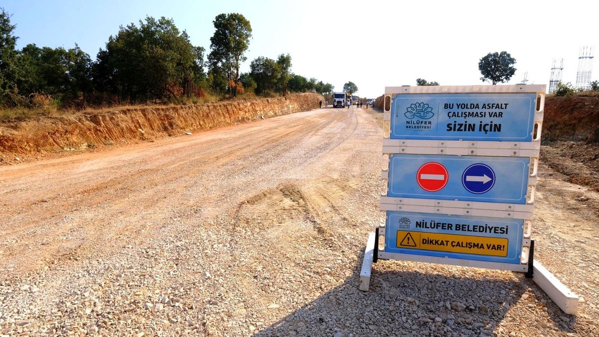 Nilüfer\'de 8 ayda 15 kilometre yeni imar yolu açıldı