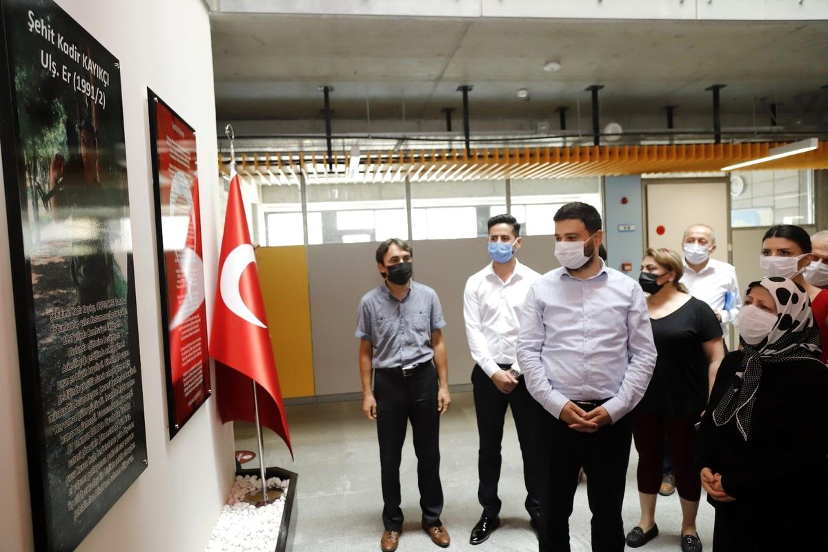 Şehidin ismi okulda yaşatılacak