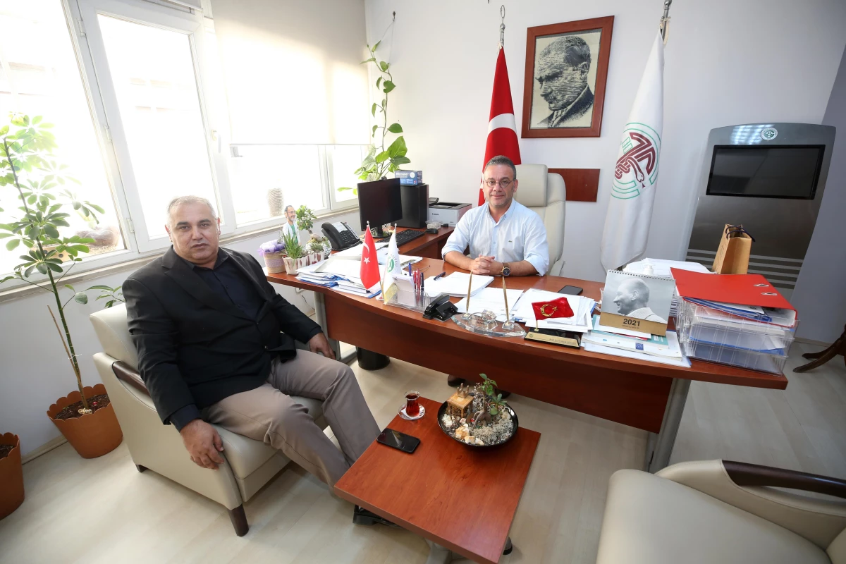 AA Adana Bölge Müdürü Firik\'ten, ÇÜ Balcalı Hastanesi Başhekimi Gündüz\'e ziyaret
