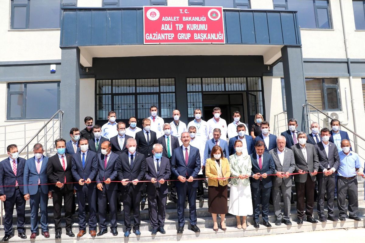 Adalet Bakanı Gül, Gaziantep Adli Tıp Grup Başkanlığının açılışını gerçekleştirdi