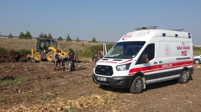Doğal gaz hattı kazısında toprak kayması sonucu 2 işçi yaralandı