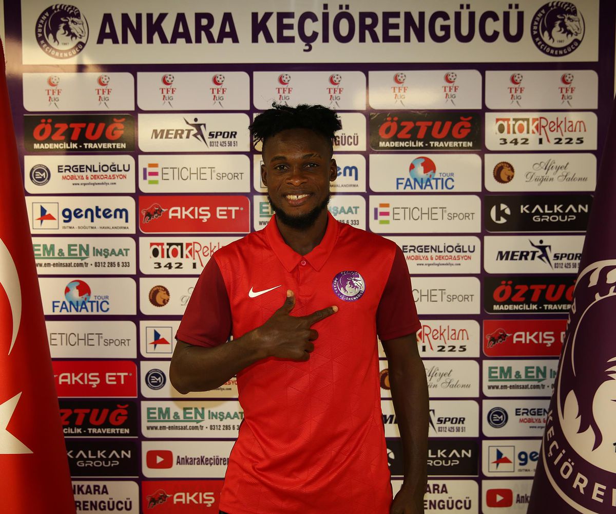 Ankara Keçiörengücü, Nijeryalı kanat oyuncusu İbrahim Olawoyin\'i transfer etti