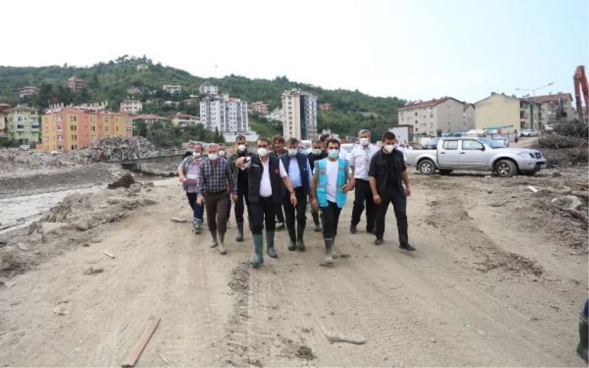 Selden etkilenen Bozkurt, Abana ve İnebolu ilçelerine doğal gaz arzı için ilk adım atıldı