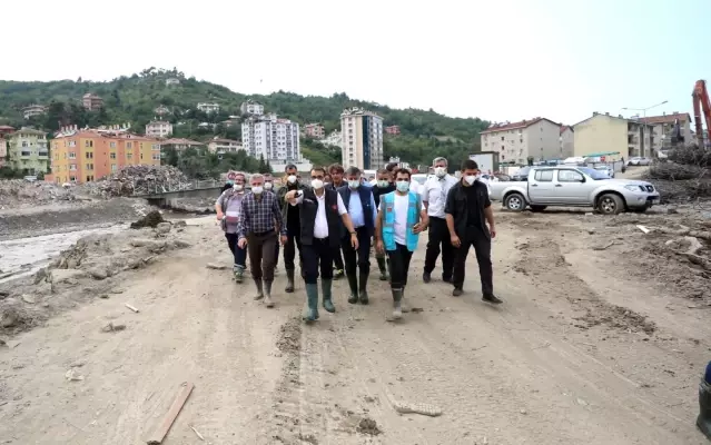 Bozkurt, Abana ve İnebolu ilçelerine doğal gaz verilmesi için çalışmalara başlandı