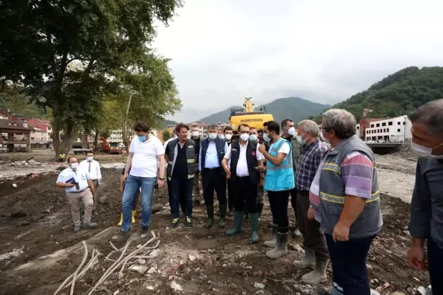 Bozkurt, Abana ve İnebolu ilçelerine doğal gaz verilmesi için çalışmalara başlandı