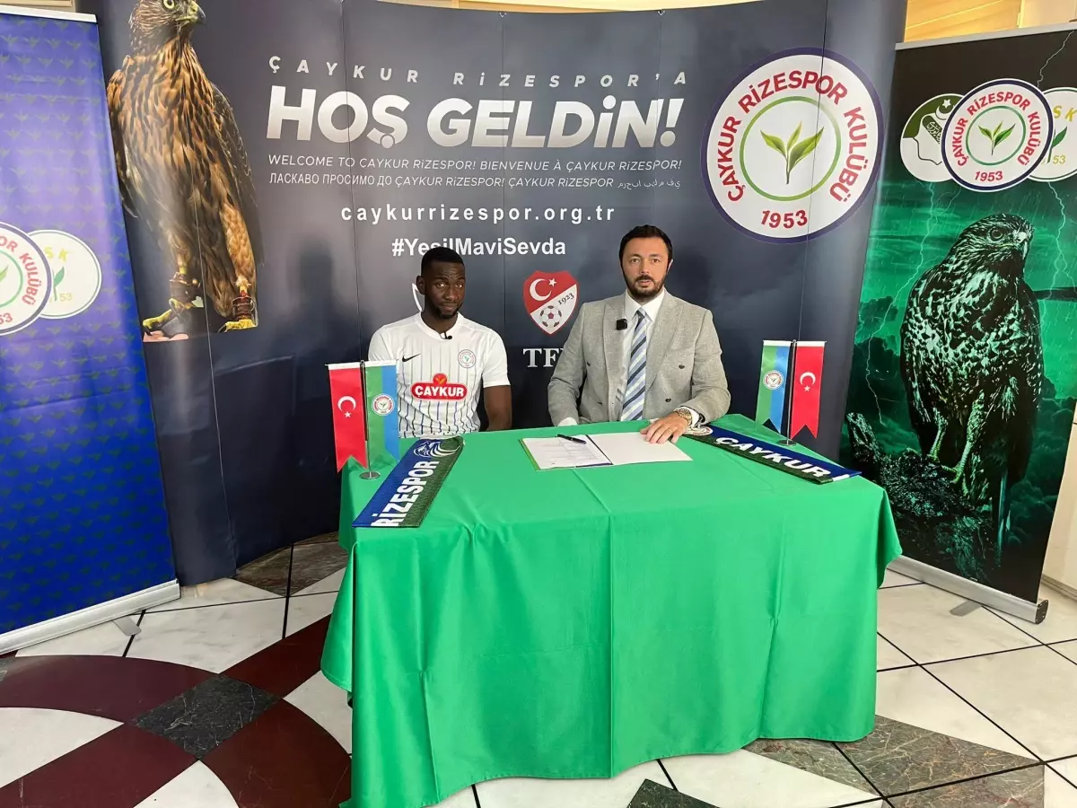 Çaykur Rizespor, Demokratik Kongolu futbolcu Yannick Bolasie\'yi kadrosuna kattı