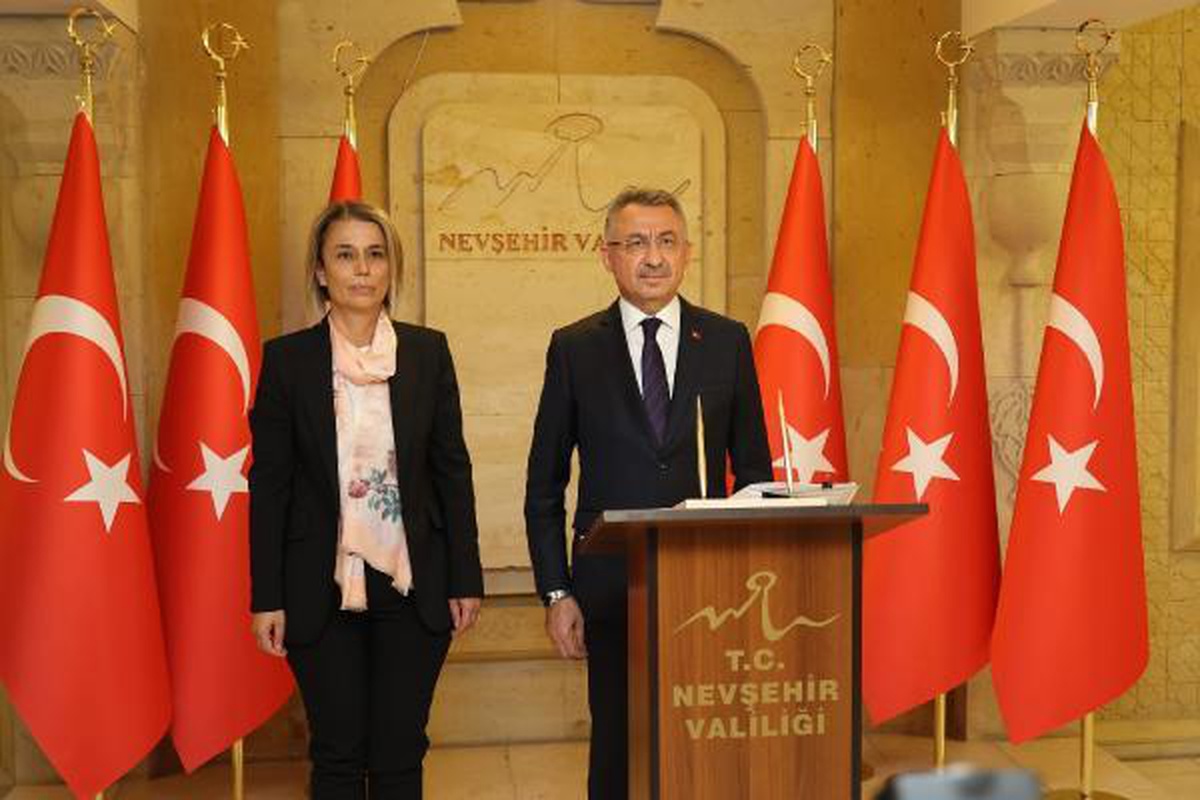 Cumhurbaşkanı Yardımcısı Fuat Oktay Nevşehir\'de