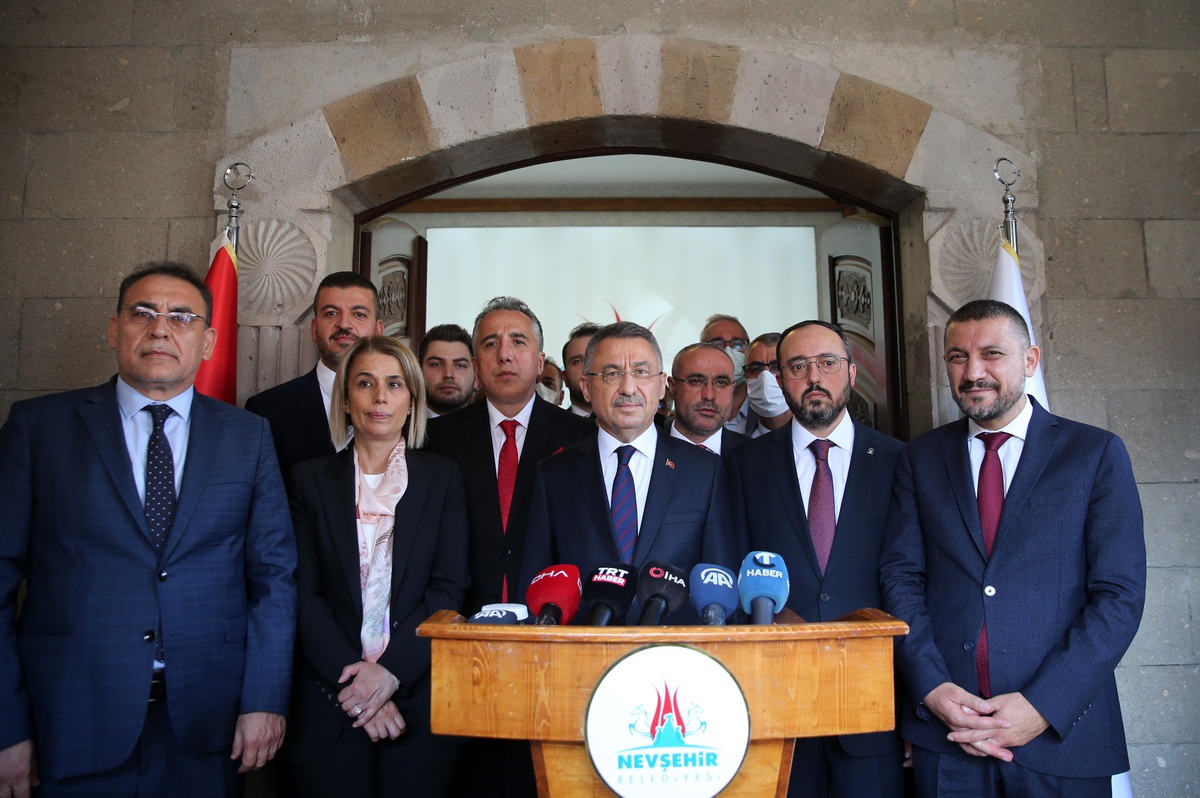 Cumhurbaşkanı Yardımcısı Fuat Oktay, Nevşehir\'de konuştu Açıklaması