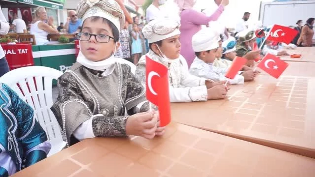 Foça'da toplu sünnet şöleni