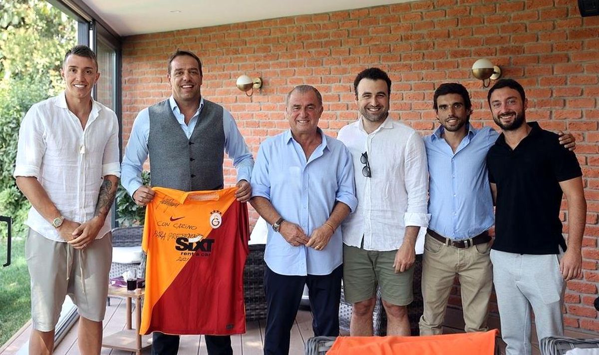 Ignacio Ruglio\'dan Fatih Terim\'e ziyaret