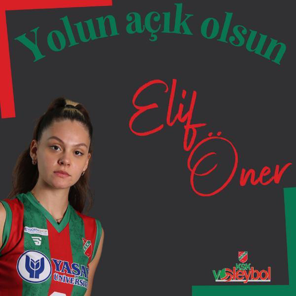 Karşıyaka\'da voleybolda Elif Öner ile yollar ayrıldı