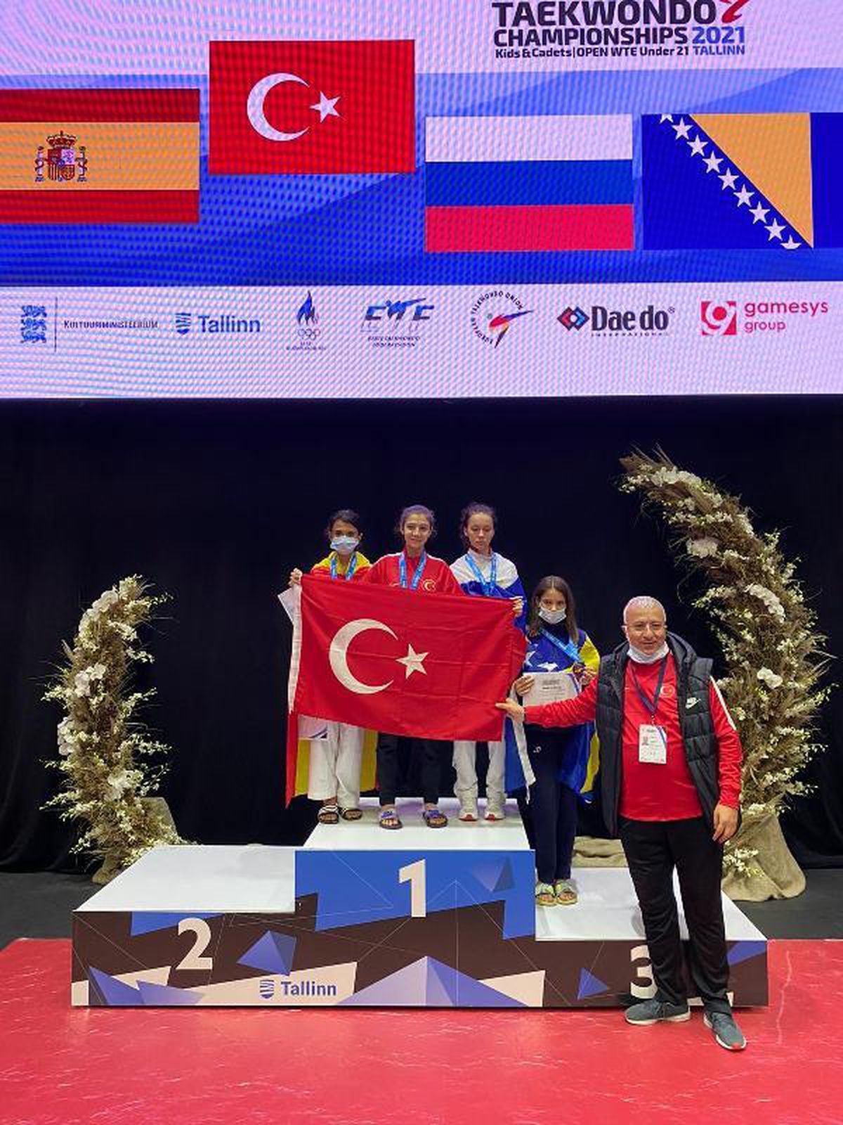 Milli tekvandocular Avrupa şampiyonu oldu