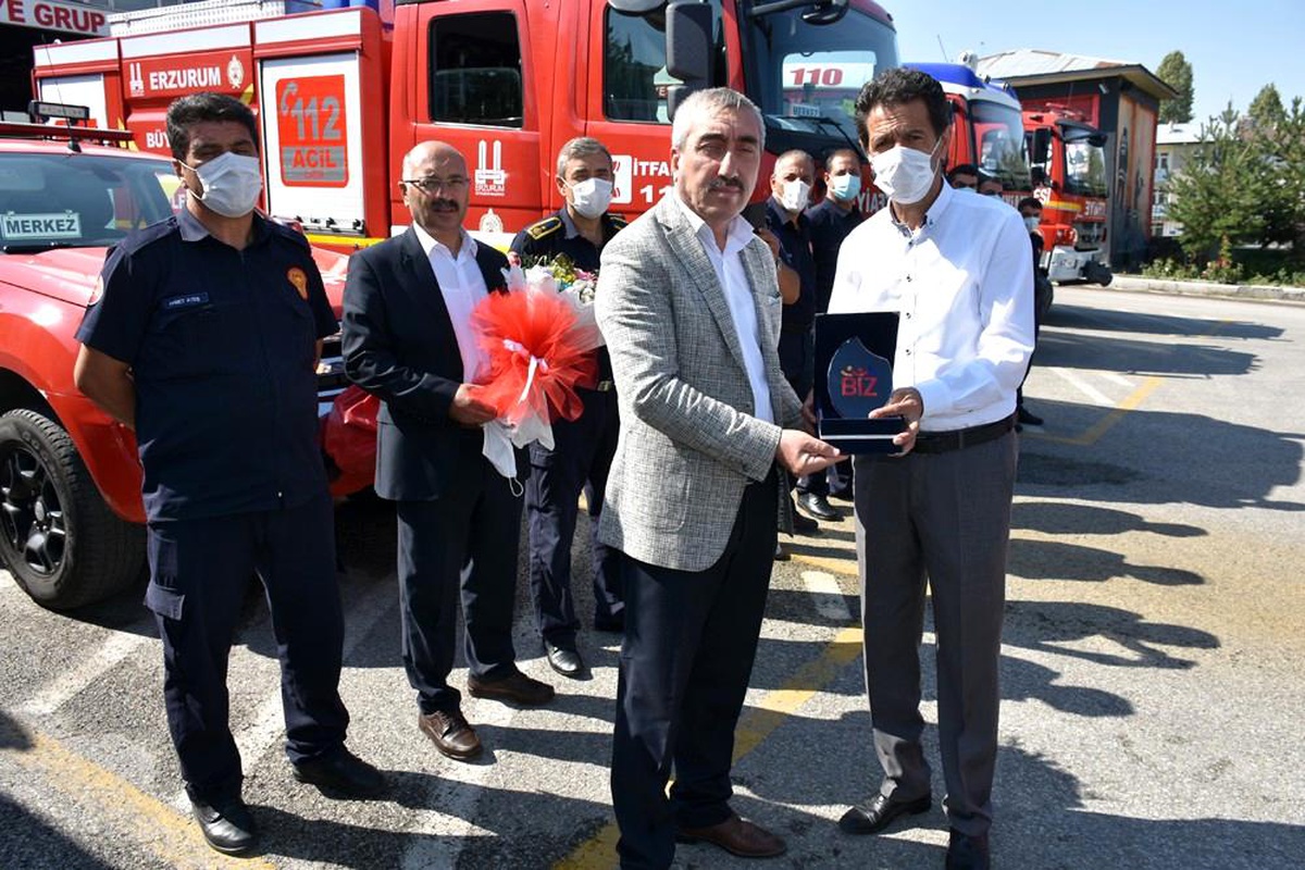 Rizeli öğrenciler "Biz Anadoluyuz Projesi" kapsamında Erzurum\'u gezdi